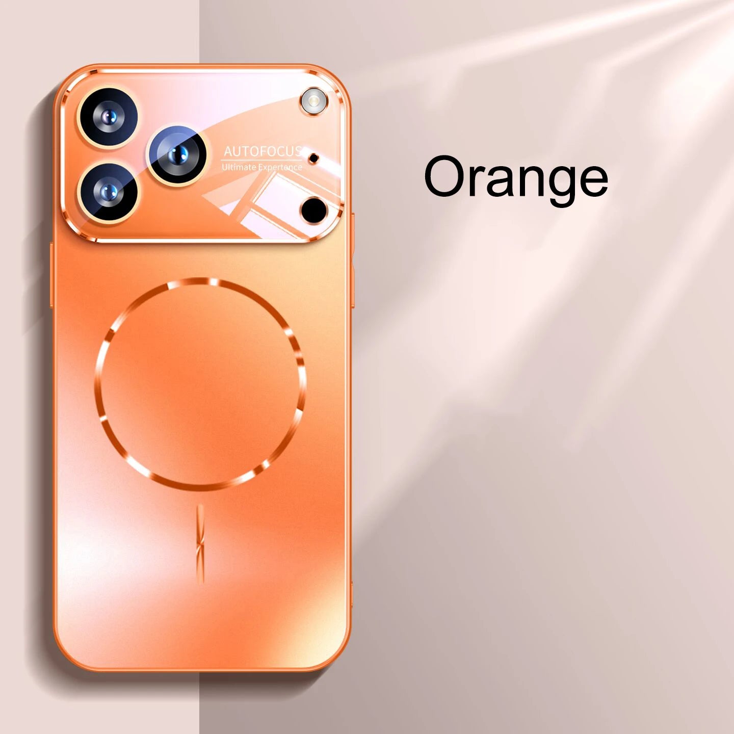 Matte AG Nano Hard Back Phone Case For iPhone 17 16 15 14 Pro Max Air Magnetic For Magsafe Wireless Charging Coque