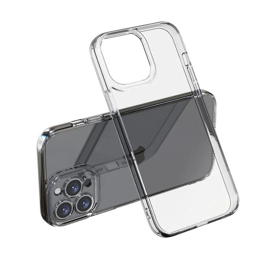Clear Silicone Soft Case for iPhone 14 Pro Max Cases for iphone 5 6 6s 7 8 X XS Max 11 12 13 14 Plus SE Transparent Cases