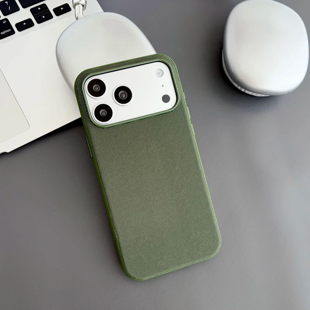 High Quality Original Technology Woven Case For IPhone 12 13 14 15 16 17 Pro Max Air Official For Magsafe Magnetic Protect Cover